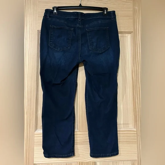 Sonoma Dark Blue Women's Jeans - Picture 2 of 3